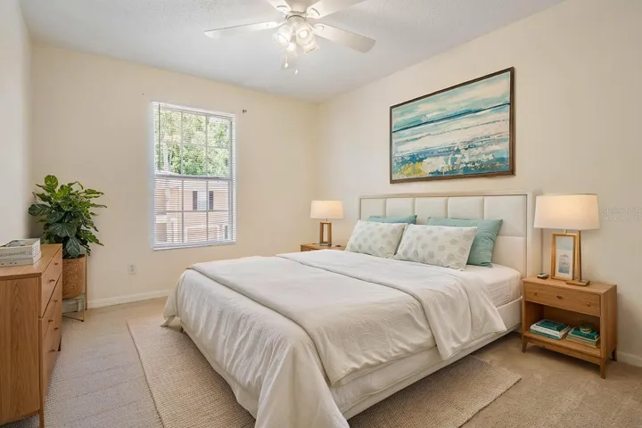 Secondary Bedroom. This photo has been Virtually Staged.