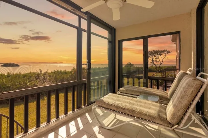 Balcony at the golden hour