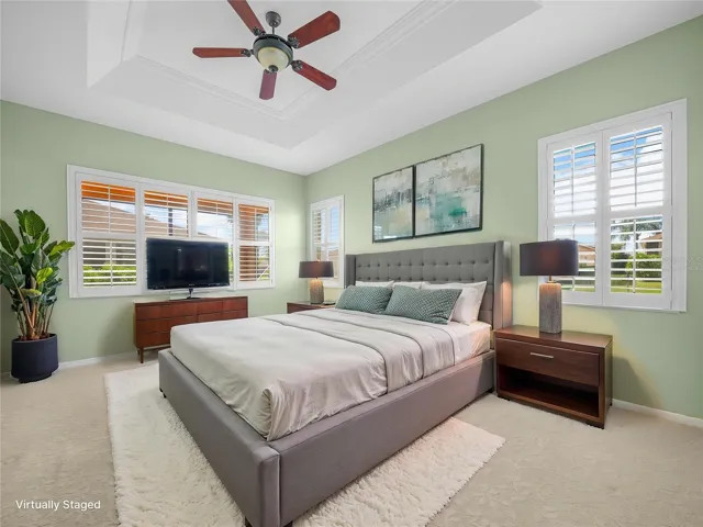 Primary Suite- Virtually Staged