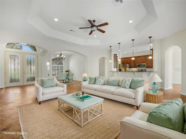 Living Area- Virtually Staged