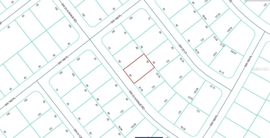 Lot dimensions