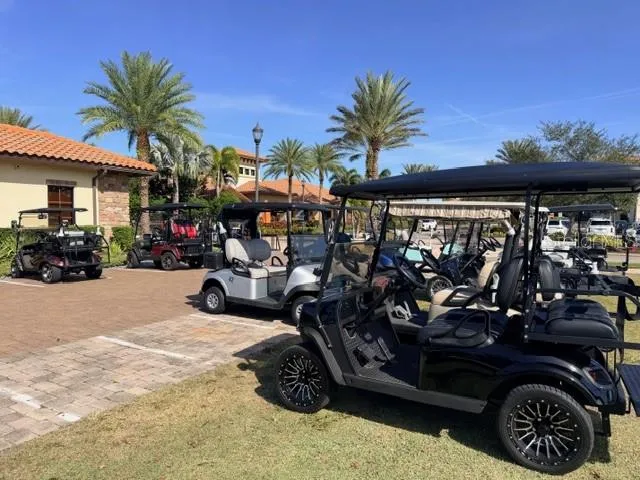 Experience the ultimate convenience of a golf cart-friendly community at Esplanade Golf & Country Club, enjoy easy access to amenities, quick trips to the pool and clubhouse, and a relaxed lifestyle where getting around is as simple as a scenic ride. Call today to see 13202 Torresina Terrace!