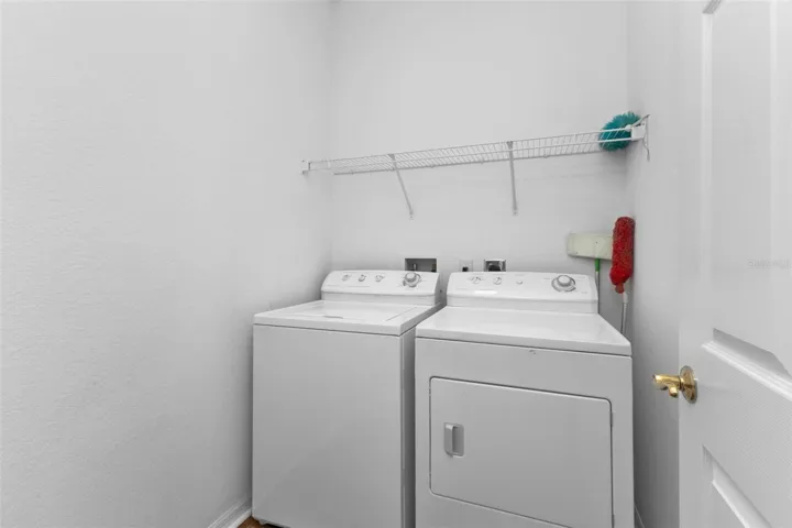 Washer and Dryer included.