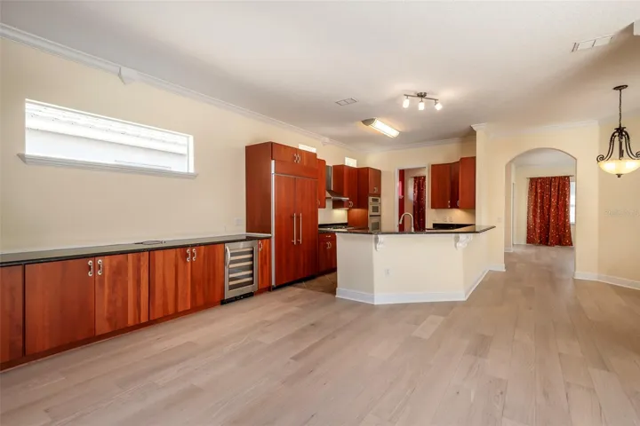 Kitchen from the family room