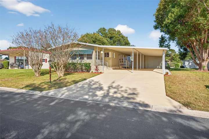 You can park 4 vehicles under the Carport and still have  room for more!