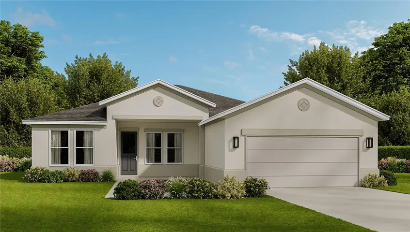 Front elevation rendering