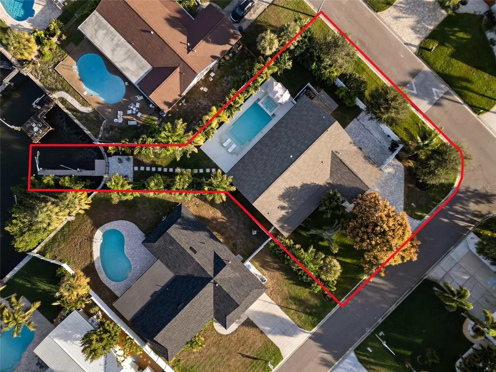 Aerial of home