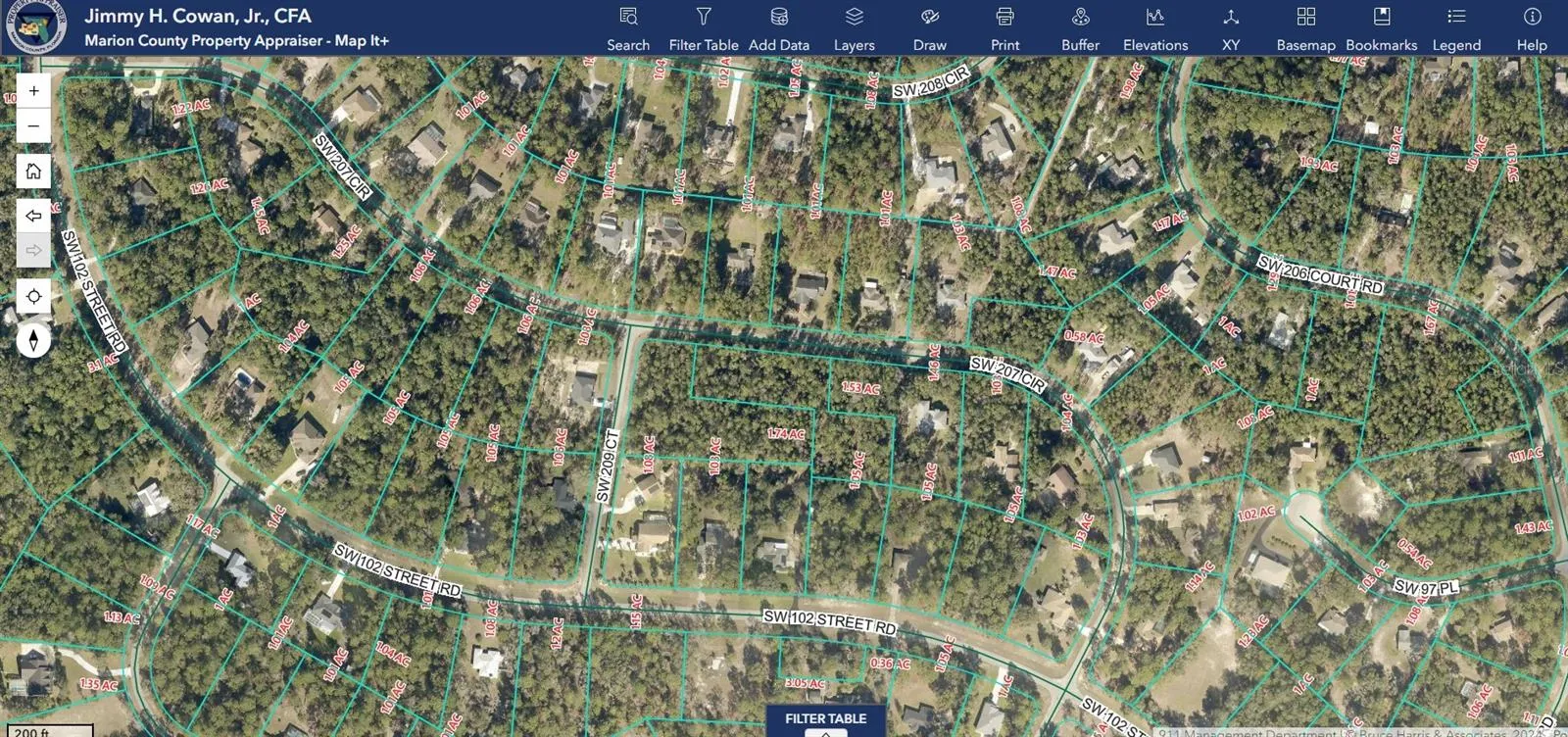 ZOOM OUT AERIAL OF THE WOODLAND