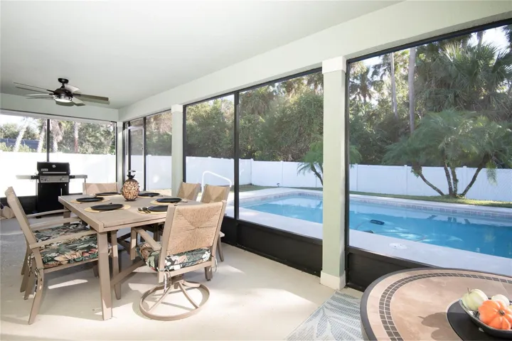 Screened Porch and pool