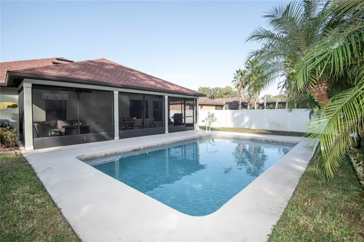 Pool, screen porch