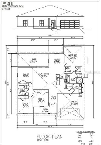 Builder's Floor plan