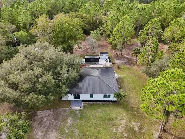 Aerial Right Side of Home