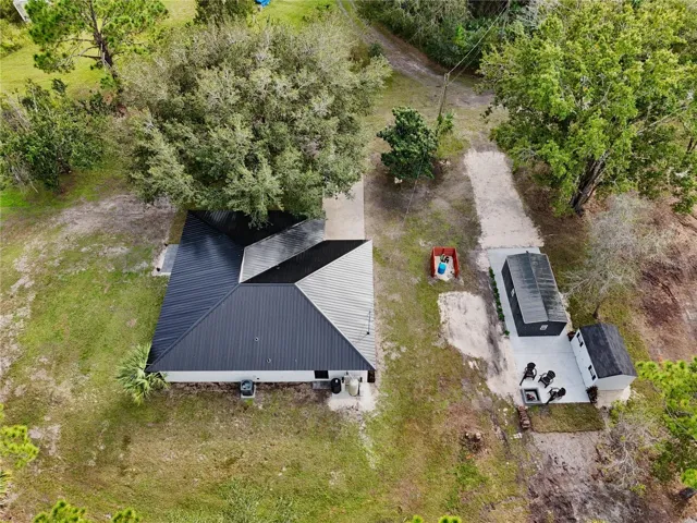 Aerial Behind Home