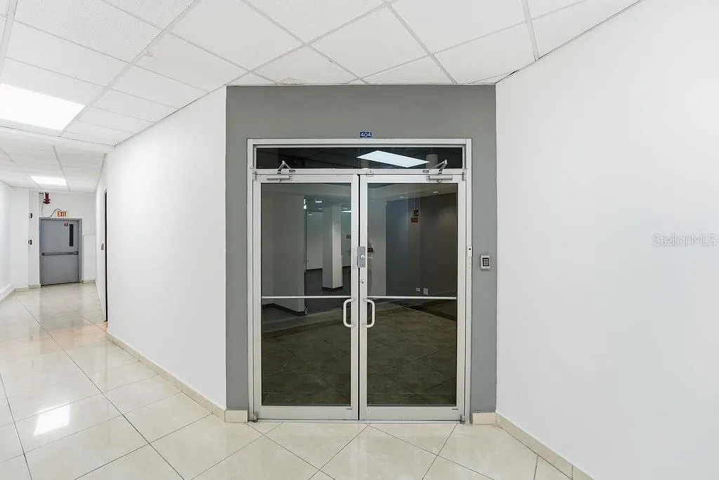 Office entrance