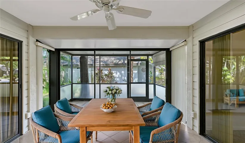 Staged Lanai for the Coastal Lifestyle