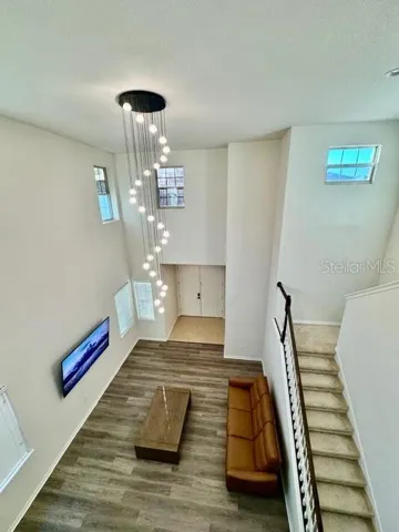 View from upstairs