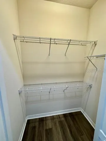Walk in Closet in Master Bedroom