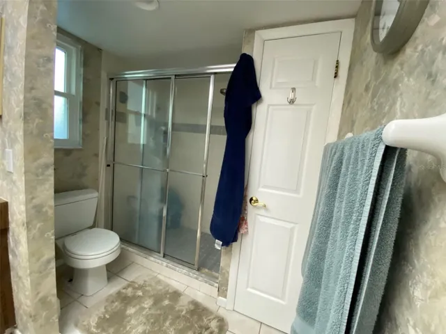 Shower in master bath