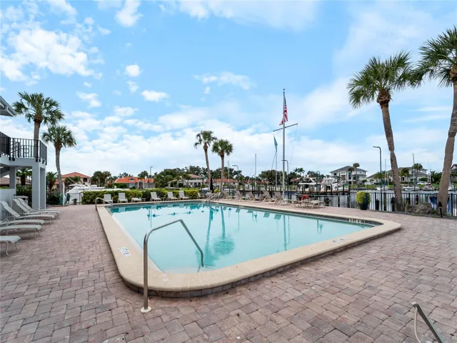 Community center pool.