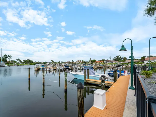 Community marina.