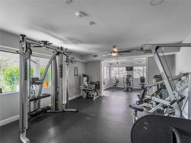 Community center fitness.