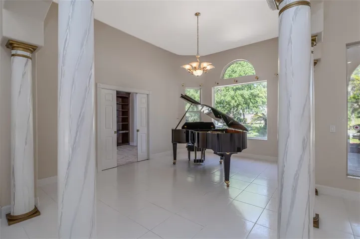 Grand piano room