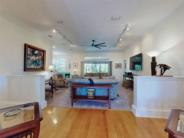 Great room from foyer