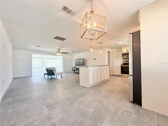 Dinging Overlooking Living Room