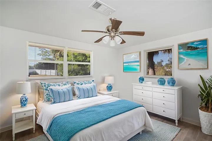 virtually staged 2nd bedroom