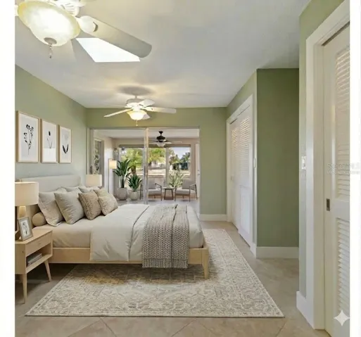 Bedroom #3 - Virtually staged