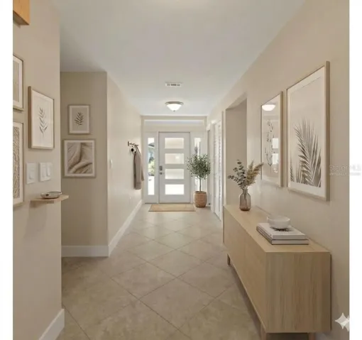 Entry - Virtually staged