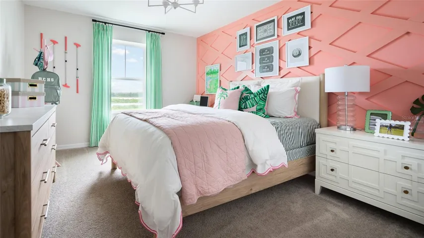 virtually staged/model home