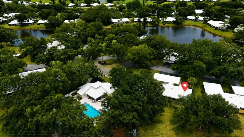 Close to the clubhouse and pool