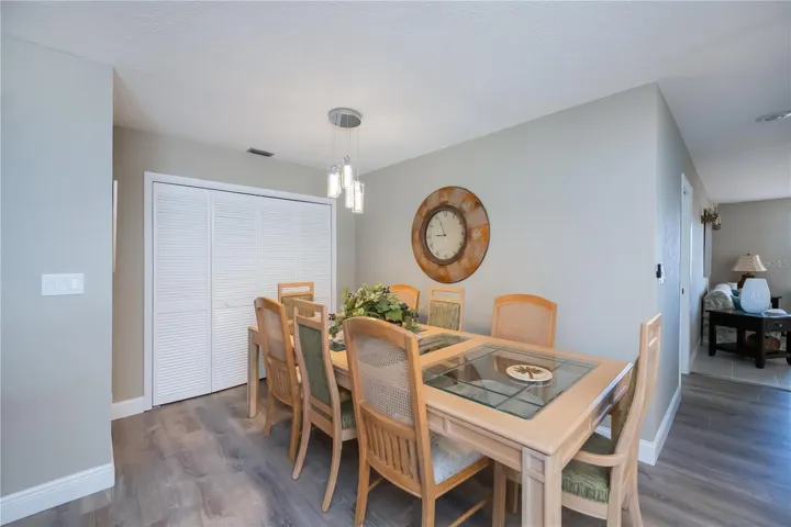Dining Area with Pantry or Additional Storage