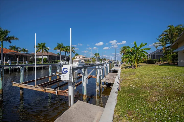 Concrete dock and 20k Lb Boat Lift