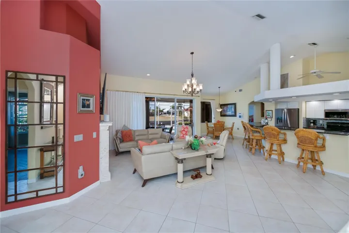 soaring ceilings with pocketing sliders to bring the outdoors in