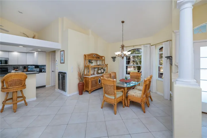 View of Dining Room from Front Entry