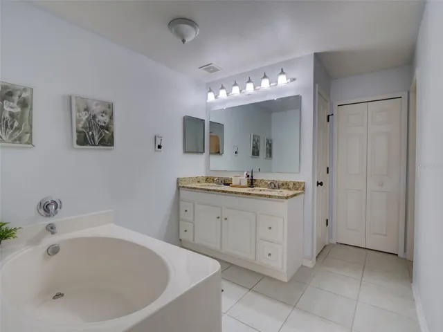 Master bathroom