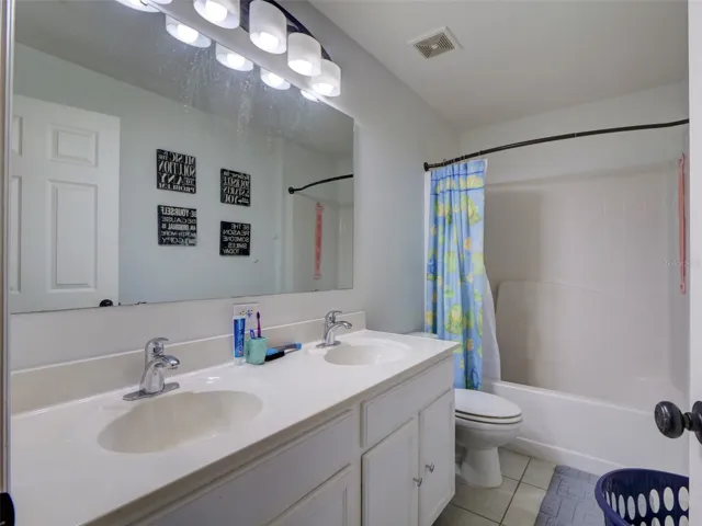 Second bathroom upstairs