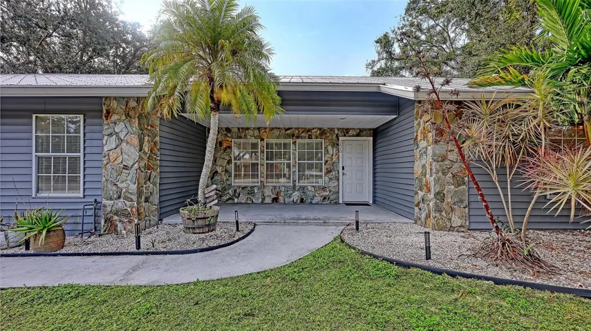 Front porch entry