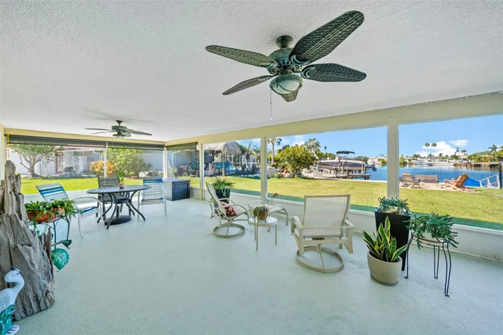 Huge Porch with Large Overhang