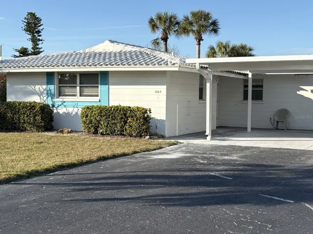 Front Exterior with Brand New Carport
