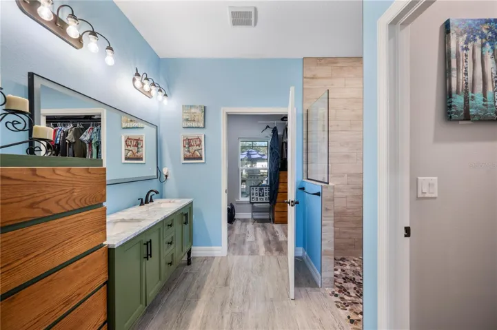 Primary Bathroom with Dual Sinks