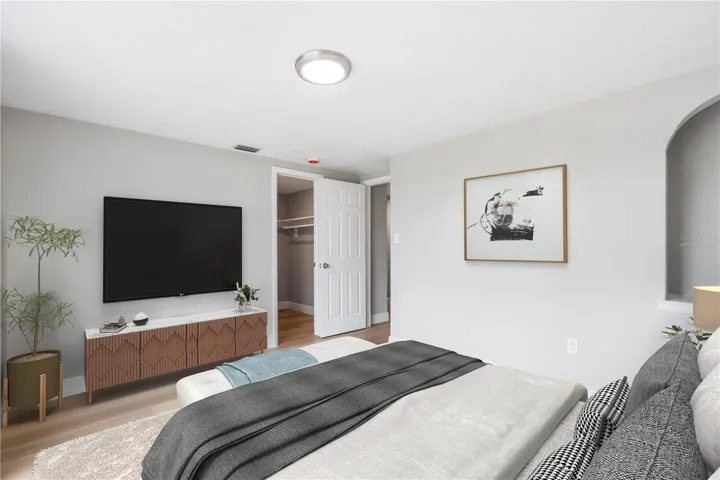 2nd BR Virtually staged furnishings