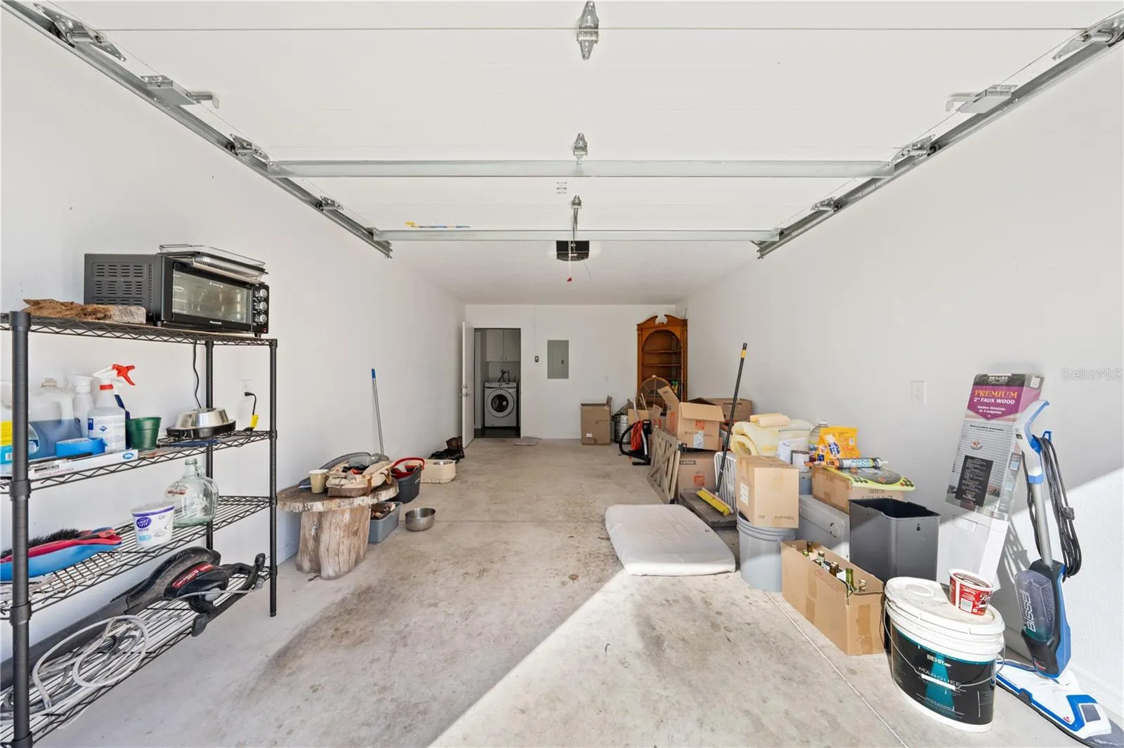 In-law suite private one car garage with door opener. The door goes into the garage