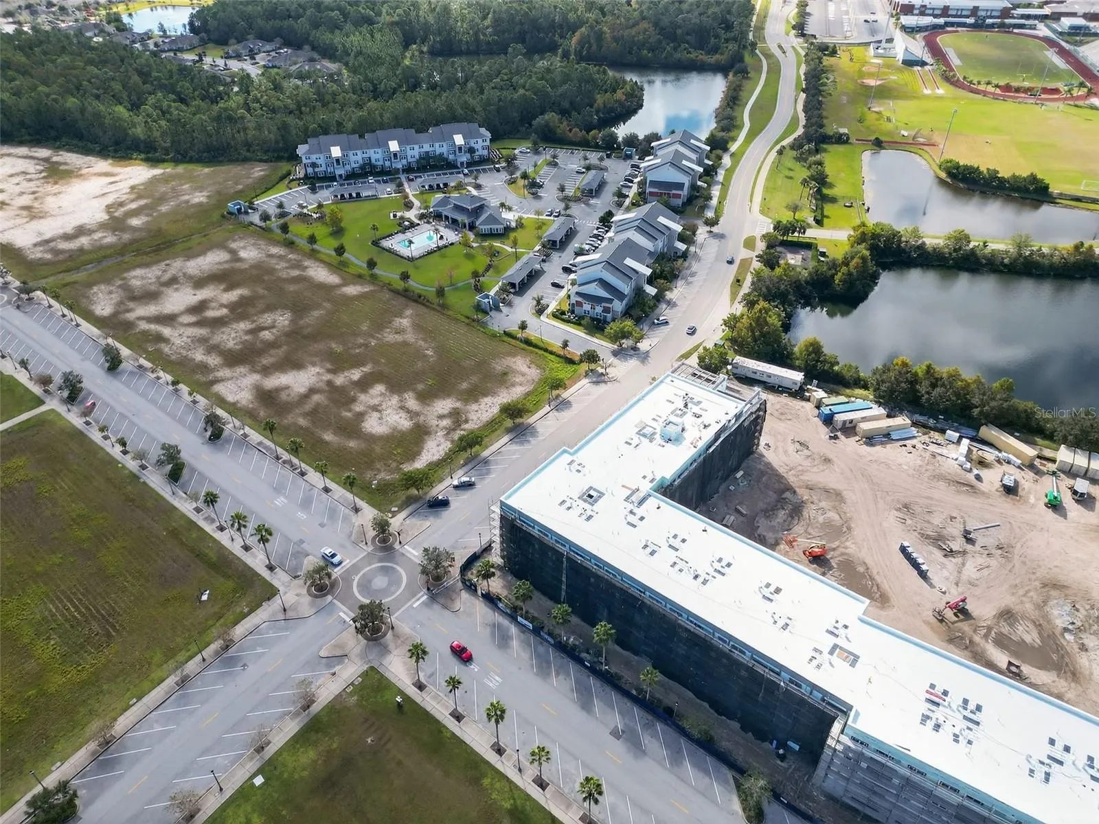 Aerial of The Palms at Town Center Apartments