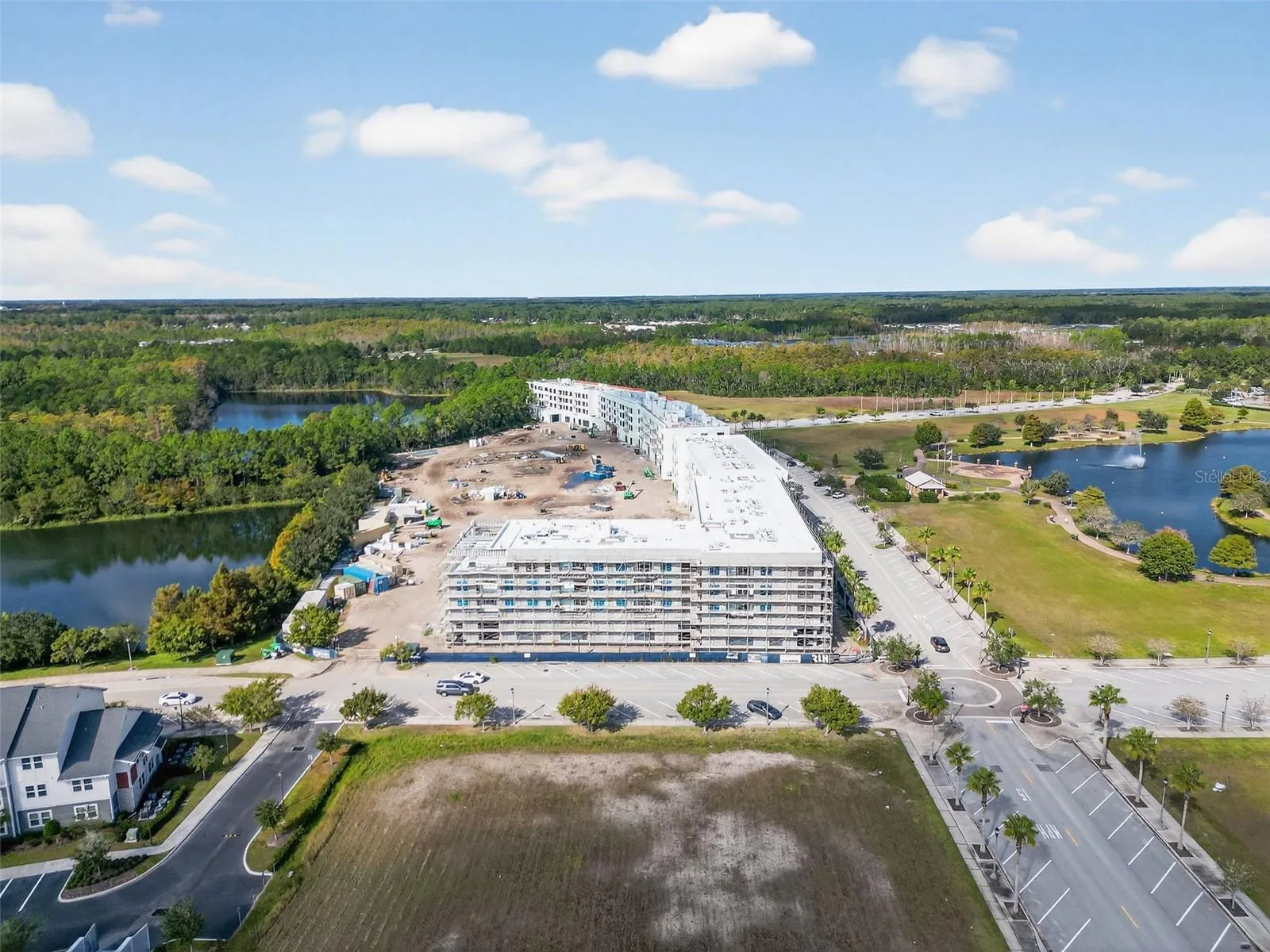 Aerial of The Promenade West