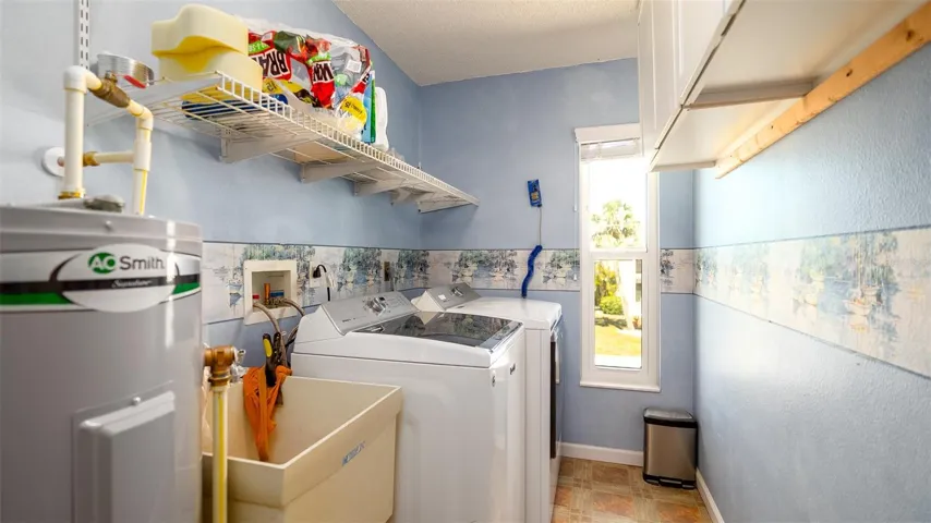 inside laundry &amp; storage