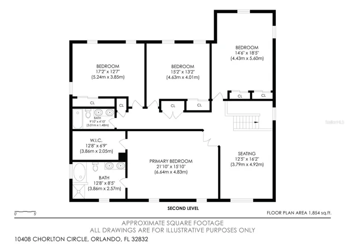 Floor Plan- Second Floor
