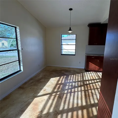 Dining area